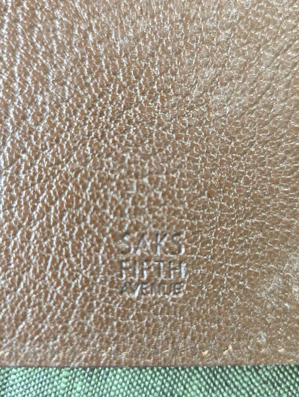 Passport Cover Embossed Leather Saks Fifth Avenue